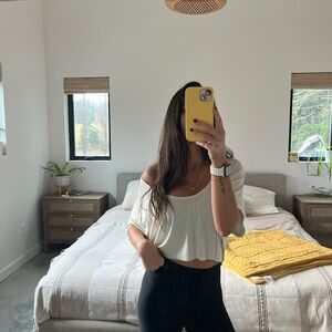 Joah Brown Black and Cream Short Sleeve Tees